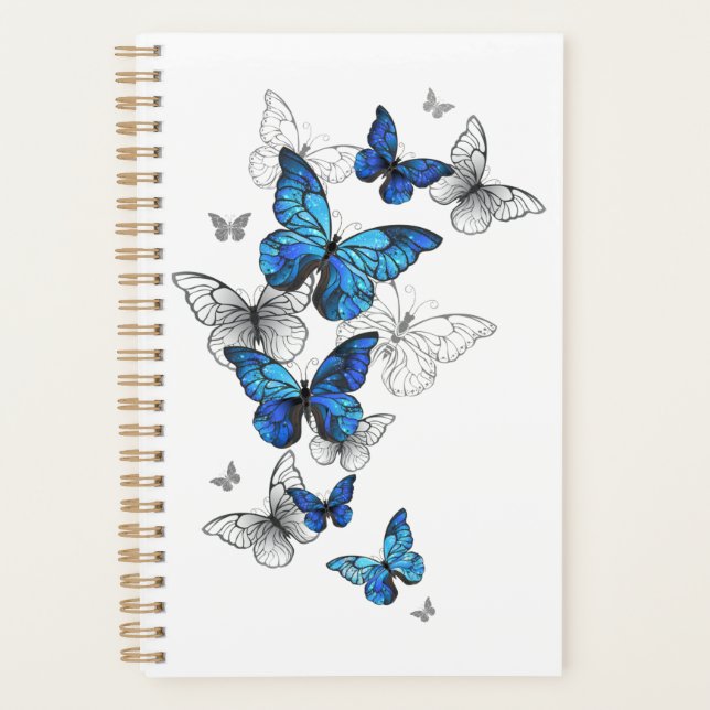 Agenda Borboletas Azuis Morpho (Frente)