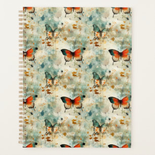 Agenda Borboletas e flores coloridas (4)