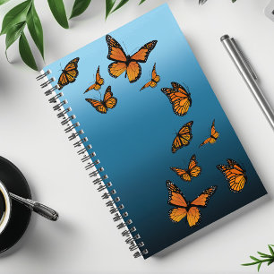 Agenda Borboletas Monarcas de Ombre Azul