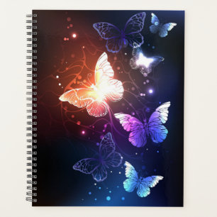 Agenda Borboletas noturnas brilhantes