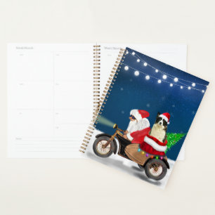 Agenda Border Collie Dog Papai Noel