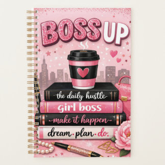 Agenda Boss Up Business Planner Journal