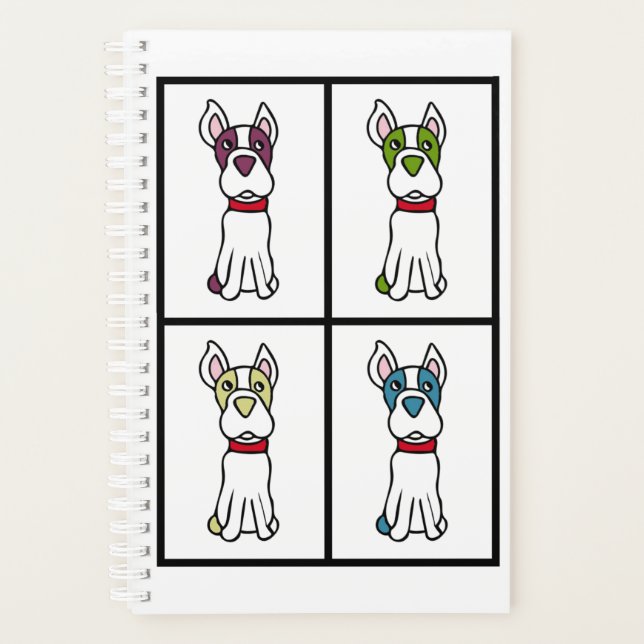Agenda Boston Terrier (Frente)