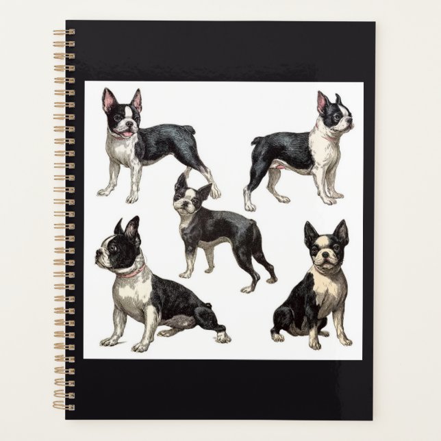 Agenda Boston Terrier  (Frente)