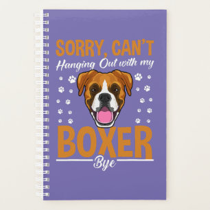 Agenda Boxer Dog Roupa Boxer Dog Lover