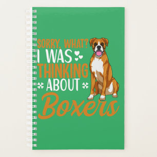 Agenda Boxer Dog Roupa Boxer Dog Lover