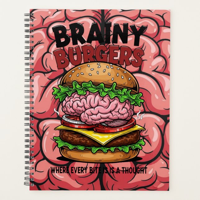 Agenda Brainy Burgers Planner (Frente)