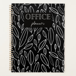 Agenda branco preto na moda office l business
