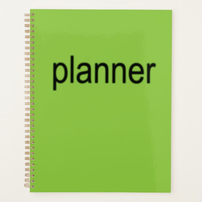 Agenda Brat Green Planner (Frente)