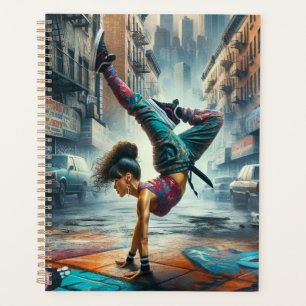 Agenda Breakdancer Women in action Silhout Nova Iorque