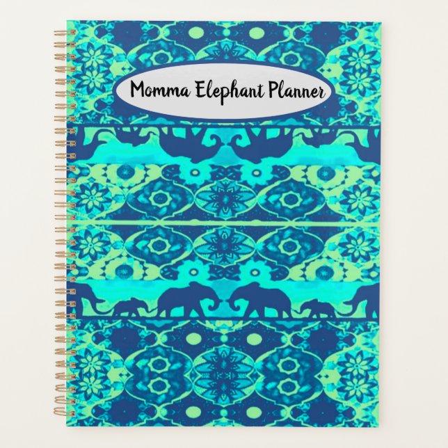 Agenda Breeze Momma Elephant Planner (Frente)