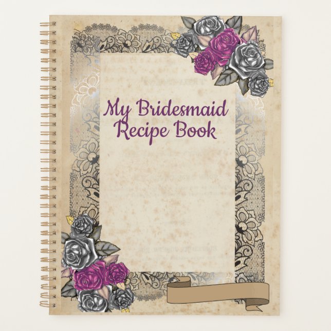 Agenda Bridesmaid Wedding Idea De Casamento Russo (Frente)
