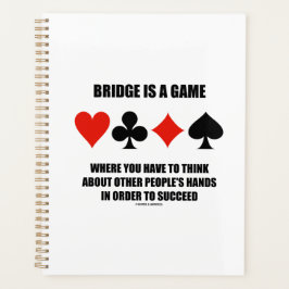 Agenda Bridge é um jogo onde se pensa nas mãos dos outros