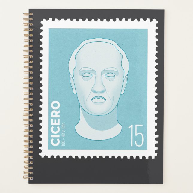 Agenda Briefmarke Cicero -   (Frente)
