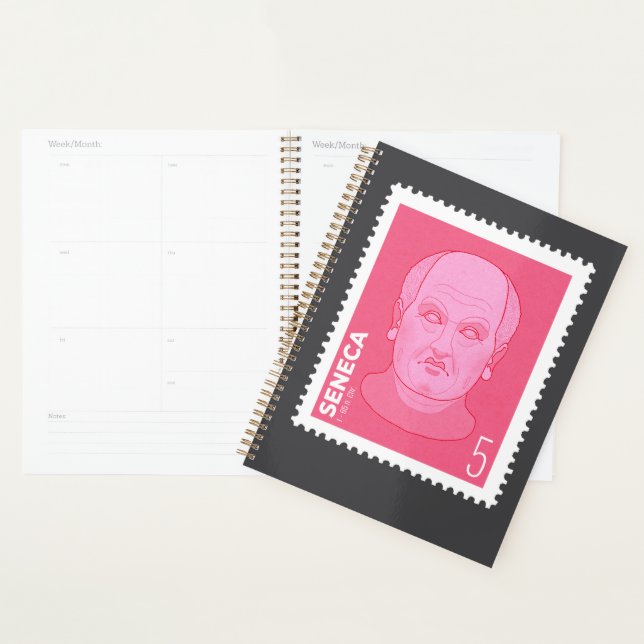 Agenda Briefmarke Seneca -   (Exibição)