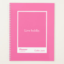 Agenda Bright Pink Block Quote | Fully Customizable