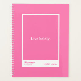 Agenda Bright Pink Block Quote | Fully Customizable