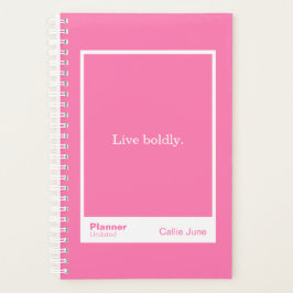 Agenda Bright Pink Block Quote | Fully Customizable