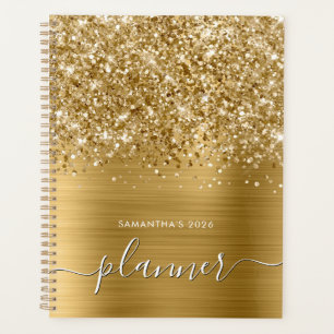 Agenda Brilho Dourado Glamour