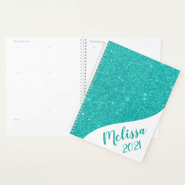 Agenda Brilho personalizado (Exibição)