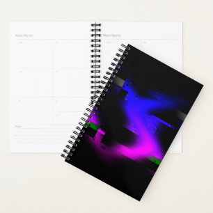 Agenda Brilho Plasma Preto