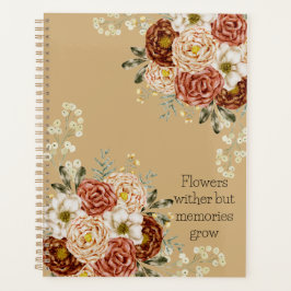 Agenda Brown Floral