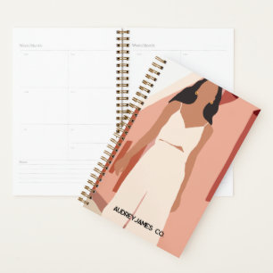 Agenda Brown Girl Boss Planner