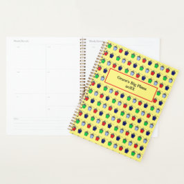 Agenda Bryn Mawr Colorful Lanternas em Amarelo