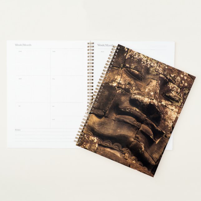 Agenda Buddha Totem Angkor Wat Planner Notebook (Exibição)
