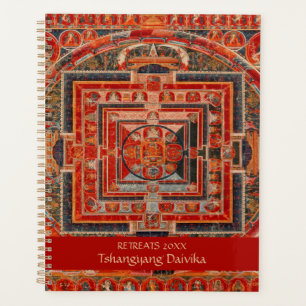 Agenda Budismo tibetano Mandala das Formas de Manjushri