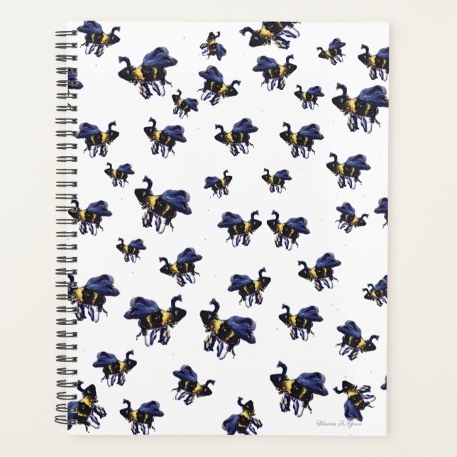 Agenda Bumble Bee Maureen Girard Wings Buzz Primavera (Frente)