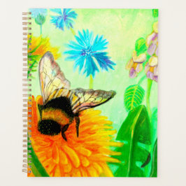 Agenda Bumblebee em dandelion