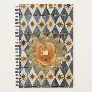 Agenda Bunny Pancake em um Ouro Starburst