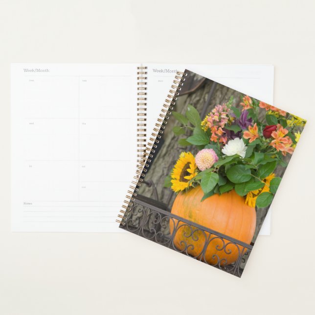 Agenda Buquê de Abóbora de Outono (Exibição)