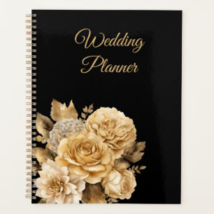 Agenda Buquê De Flor Neutro - Planner De Casamento