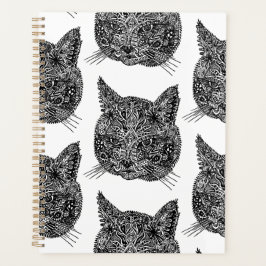 Agenda Cabeça de Gato Ornamental