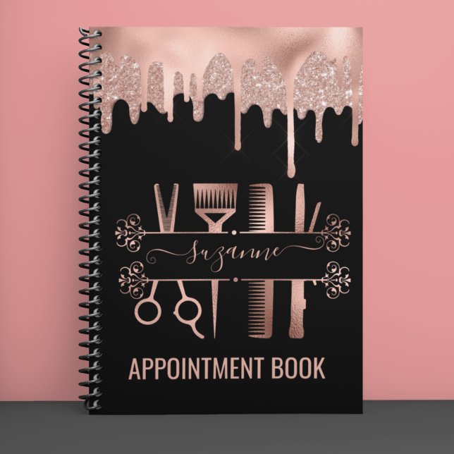 Agenda Cabelo Dourado Stylist Cabelo Hairstylist (Criador carregado)