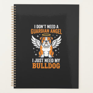 Agenda Cachorro Anjo da Guarda Bulldog