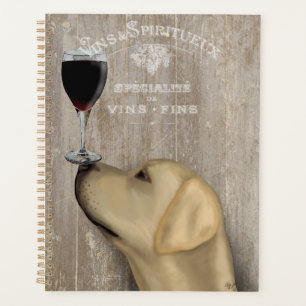 Agenda Cachorro Au Vin Yellow Labrador