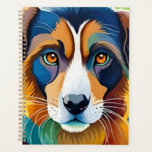 Agenda Cachorro bonito fecha