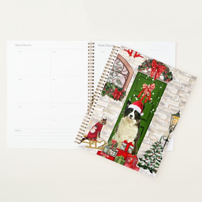 Agenda Cachorro Border Collie Natal   (Exibição)