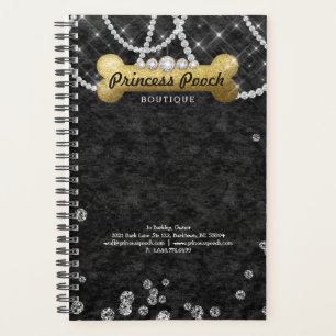 Agenda Cachorro Cão Vet Groomer Crush Velvet Compromisso