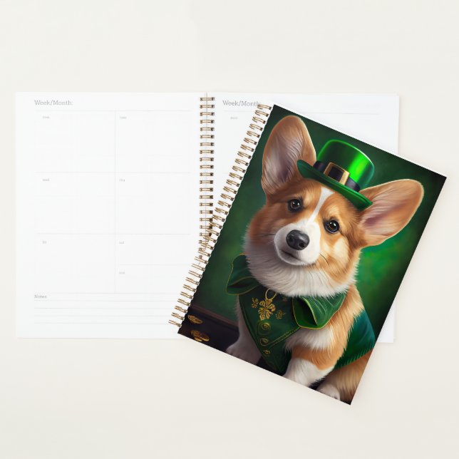 Agenda Cachorro Corgi na Rua. (Exibição)