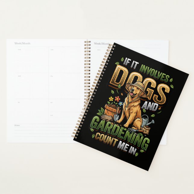 Agenda Cachorro de Jardim Se Envolve Cachorros e Jardinag (Exibição)