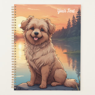 Agenda Cachorro Doodle pelo Lago