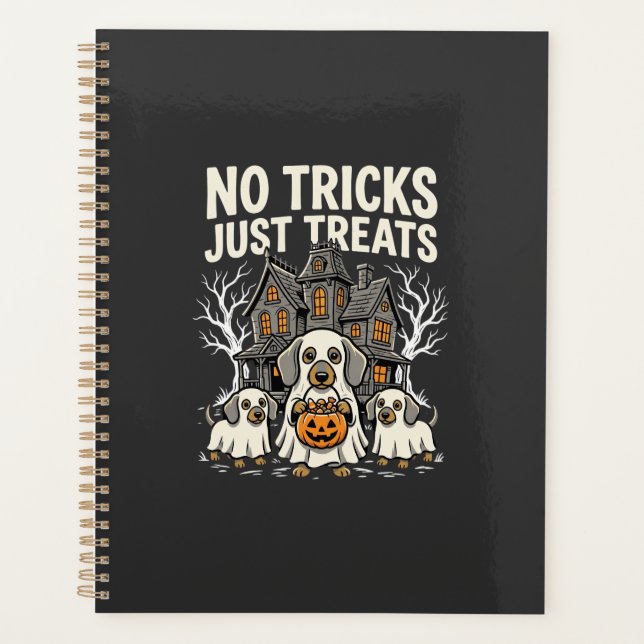 Agenda Cachorro Fofo Halloween Sem Pegadinhas Só Guloseim (Frente)