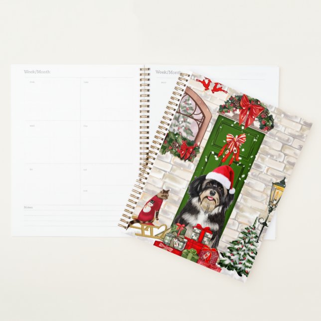 Agenda Cachorro Havanês Natal   (Exibição)