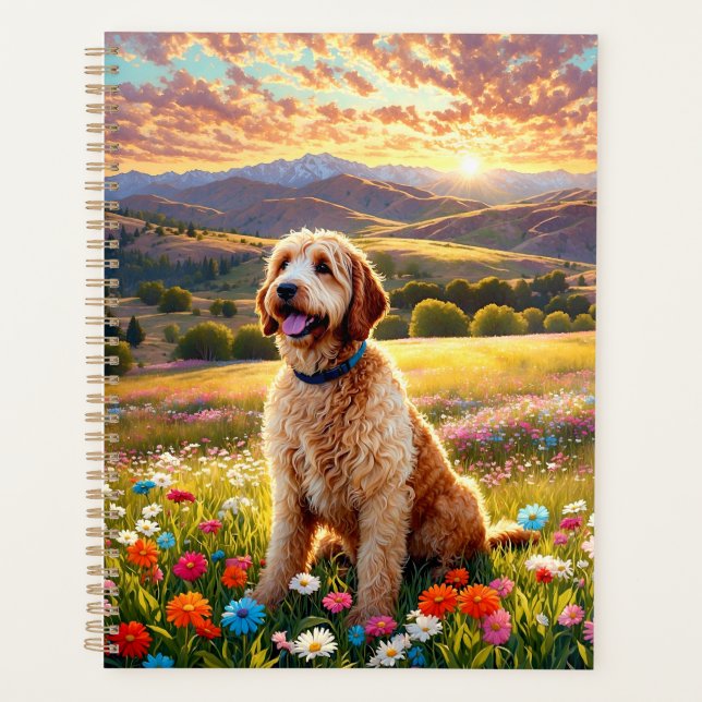 Agenda Cachorro Labradoodle (Frente)