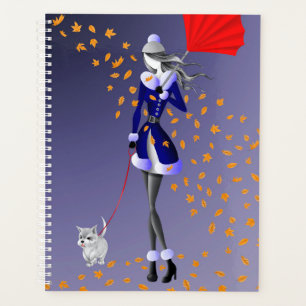 Agenda Cachorro Walker Autumn deixa azul