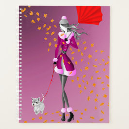 Agenda Cachorro Walker Autumn Deixa Rosa